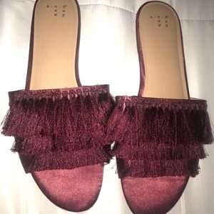 ✨New Burgundy Sandals✨